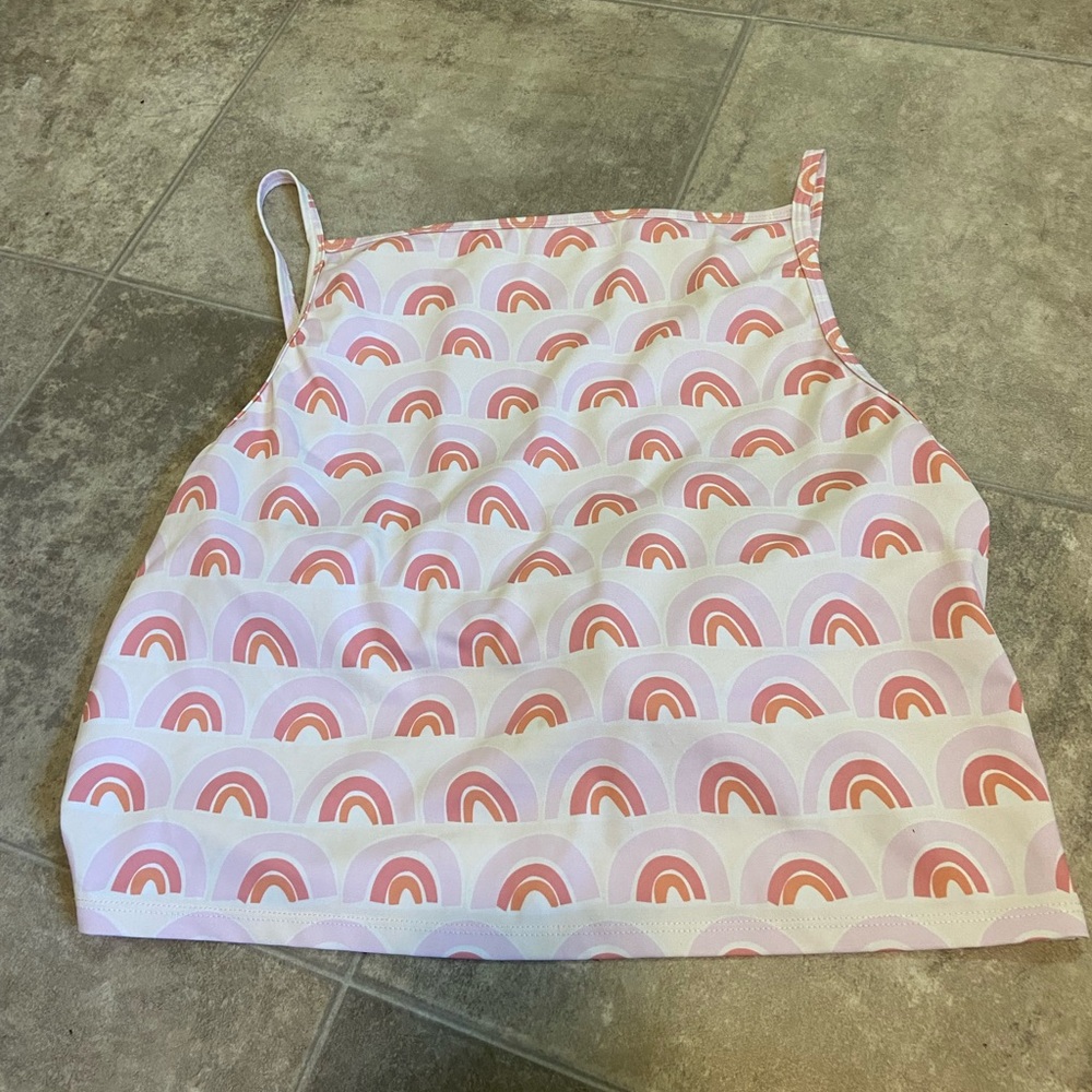 Kortni Jeane xxl Rainbow top like new.